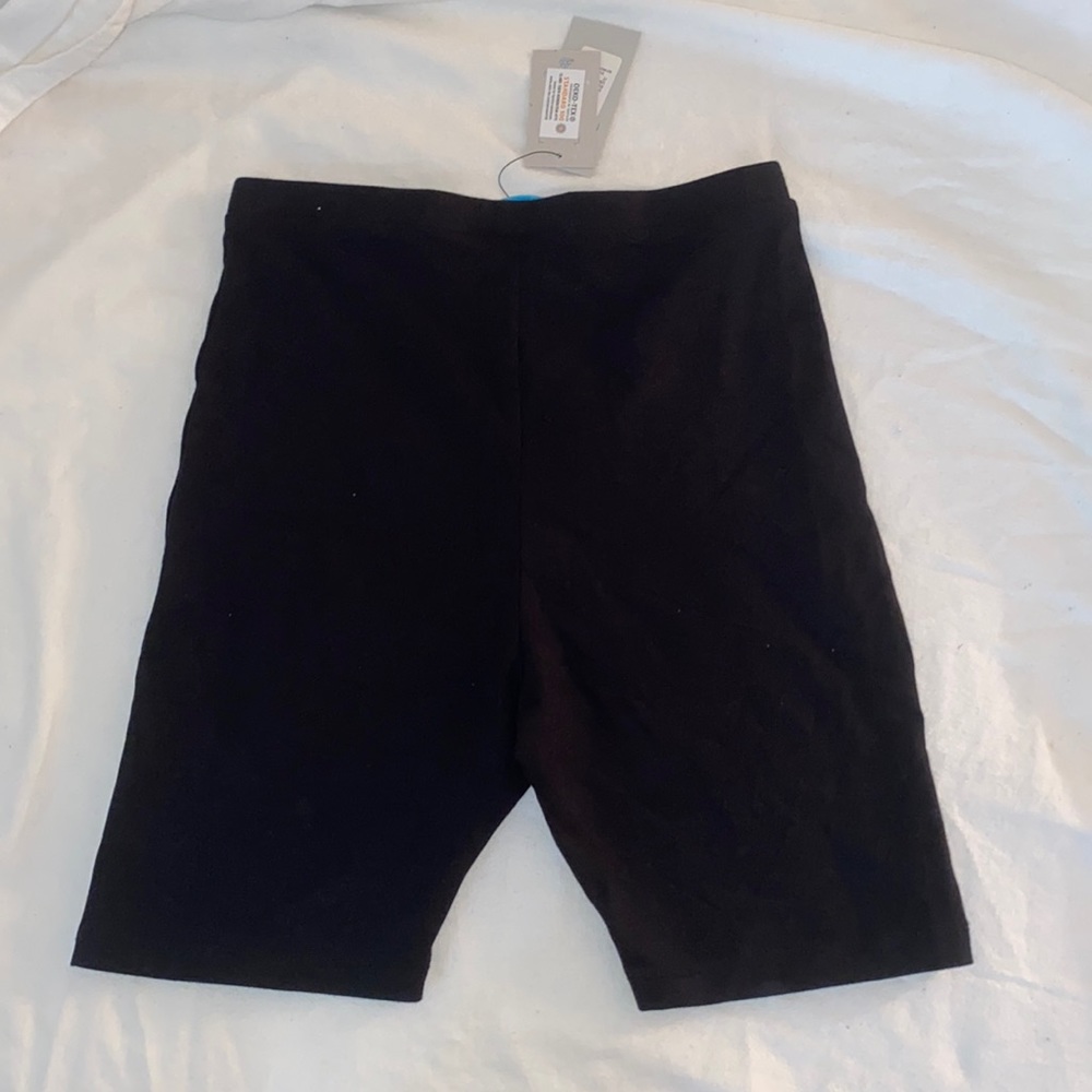 Black Biker Shorts